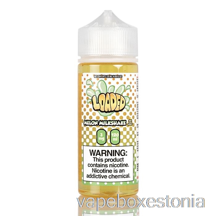 Vape Box Estonia Meloni Piimakokteil - Laetud E-vedelik - Halastamatud Aurud - 120ml 3mg